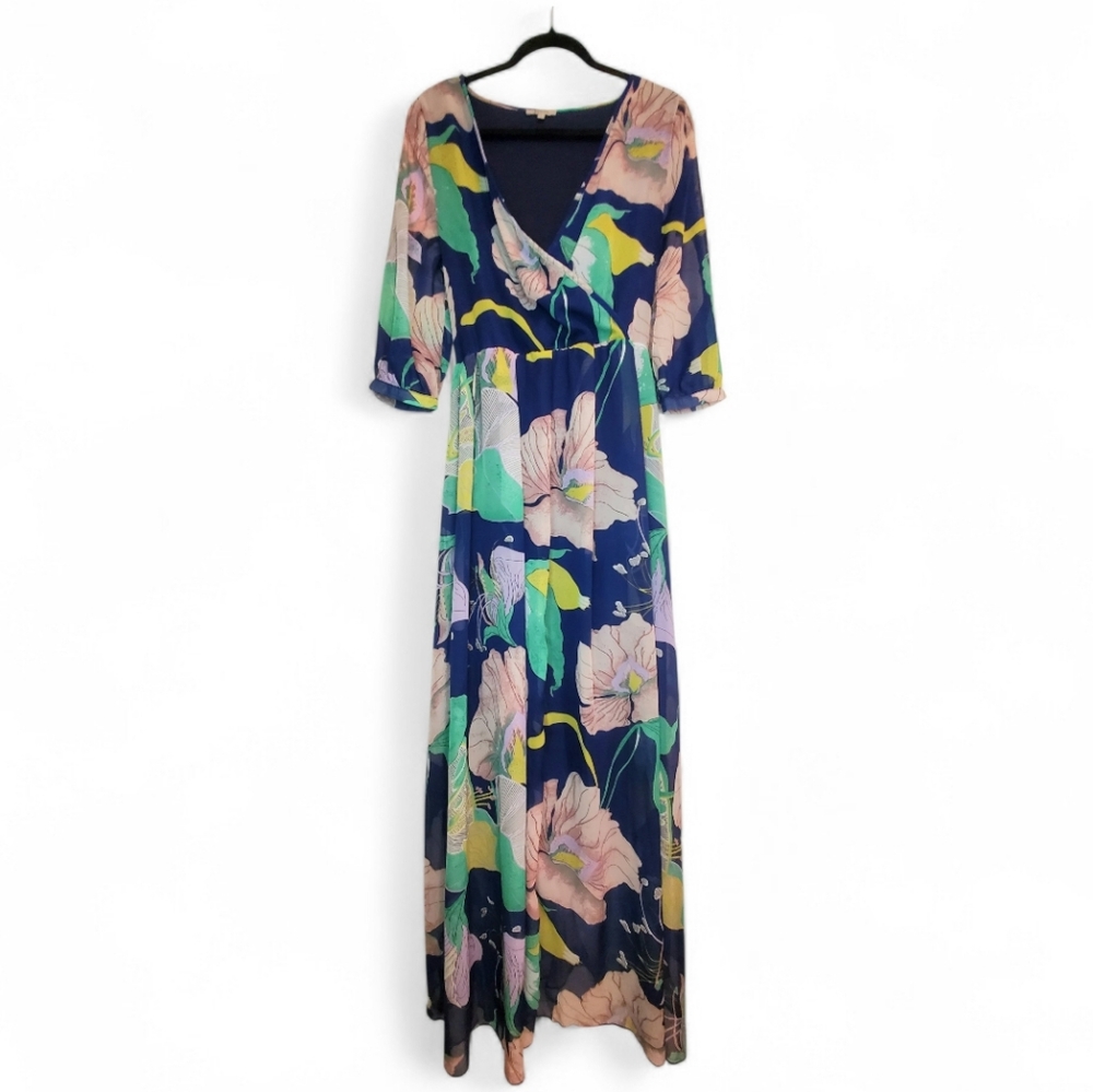 Maxi Dress Summer Spring Womans Chiffon Dress Size Small Wedding Derby Jodiyful